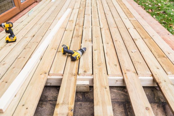 Damaged Deck Boards Repair in Novi