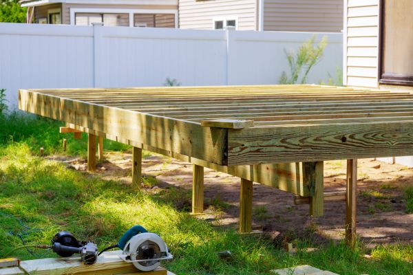 Cost of Elevated Deck Installation in Novi