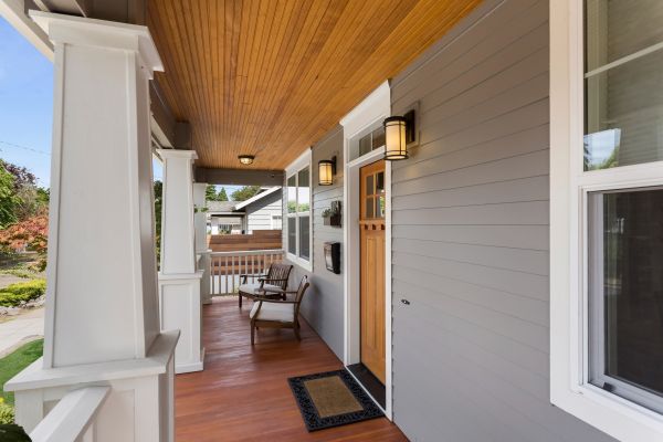 Porch Column Upgrade