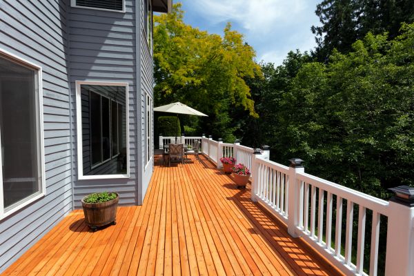Cedar Deck Construction in Novi