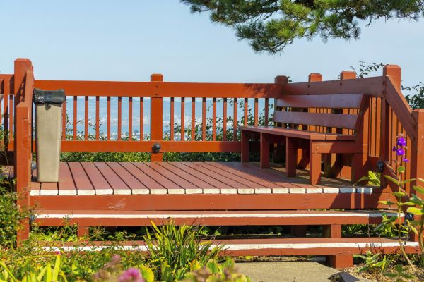 Redwood Deck Construction in Novi