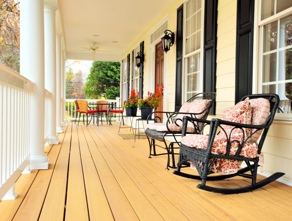 Wooden Veranda Construction in Novi