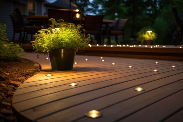 Ground Level Deck Construction in Novi